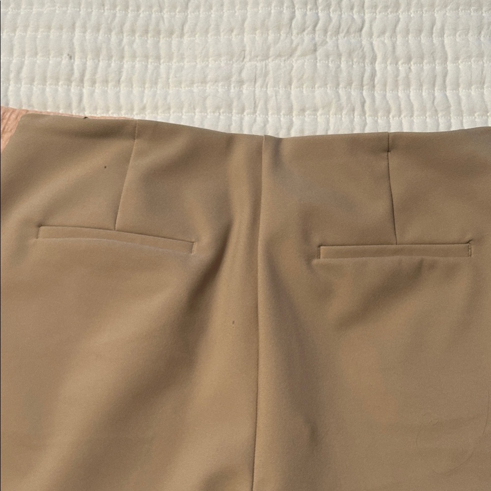 Van Heusen and Rachel Zoe Women's Peach and Tan Trousers - Picture 4 of 10